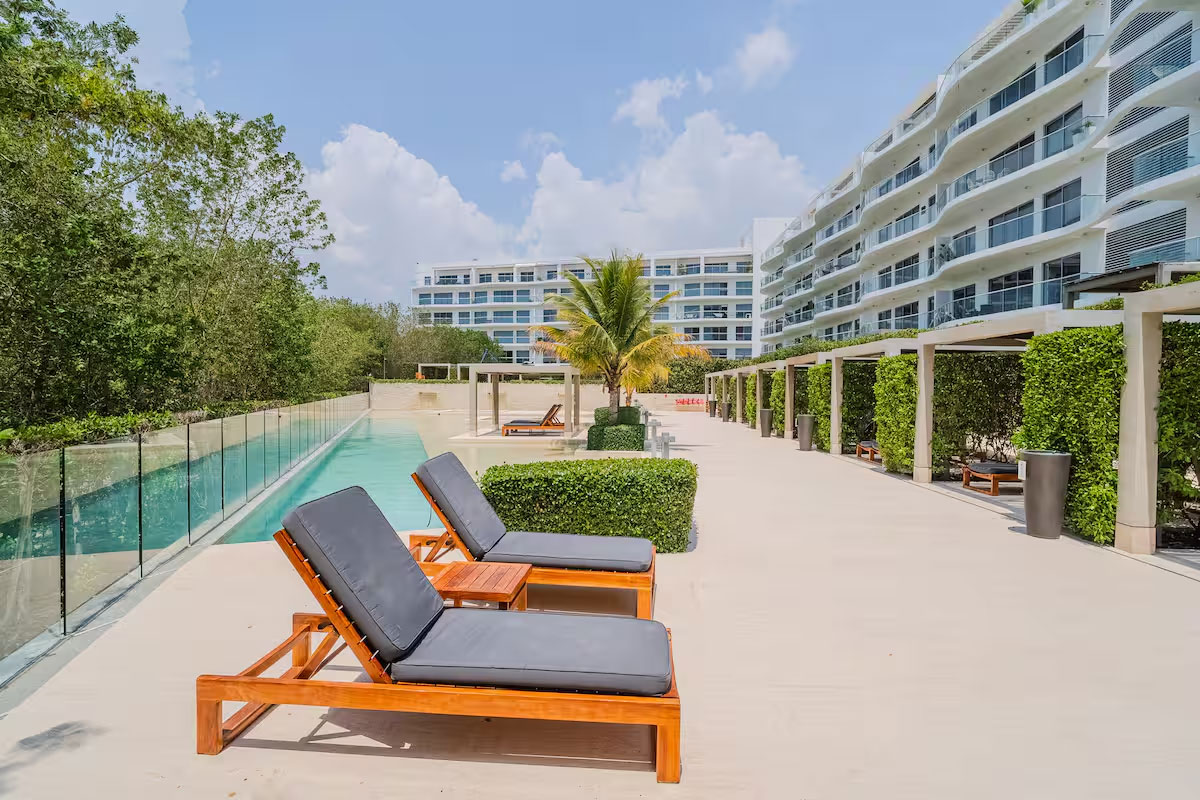 Apartamento de alquiler temporal en SHG Residences Morros Eco-Beach frente al mar en Cartagena.